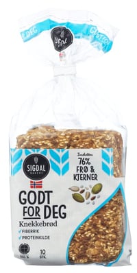 Knekkebrød Godt for Deg 235g Sigdal