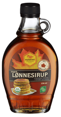 Honningcentralen Økologisk Mørk Lønnesirup 236ml