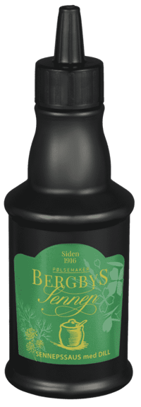 Bergbys Sennepssaus 250g