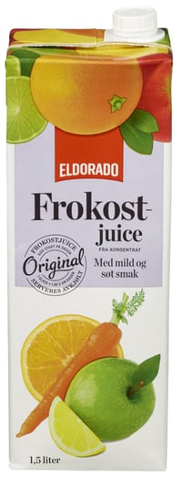 Frokostjuice 1,5l Eldorado