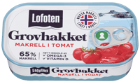 Lofoten Grovhakket Makrell i Tomat 110g