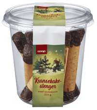 Coop Kransekakestenger med Sjokolade 220g