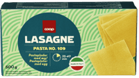 Coop Lasagneplater med Egg 500g