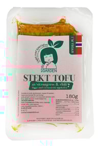 Norsk Tofu Stekt Sitrongress&Chili Fra Miss Gin Garden