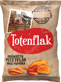 KiMs Totenflak Skråkutta Paprika 180g