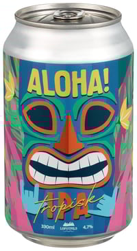 Aloha Tropisk Ipa 4.7% 0.33l bx