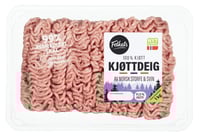 Kjøttdeig Storfe&Svin 1kg Folkets