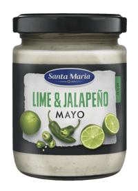 Santa Maria Lime & Jalapeño Mayo 140g
