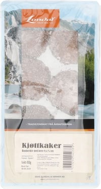 Kjøttkaker 450g Lundal