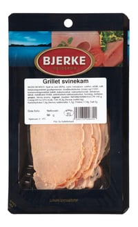 Svinekam Grillet 50g Bjerke