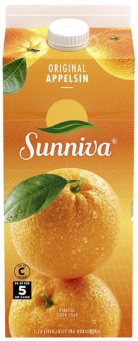 Original Appelsinjuice 1,75 l