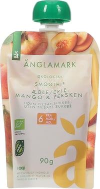 Økologisk Smoothie Eple, Mango Fersken