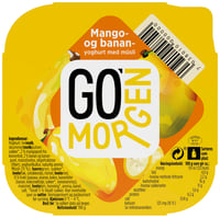 Go Morgen Yoghurt Banan/Mango 190g Tine