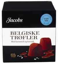 Belgiske Trøfler Karamell&Havsalt 200g Jacobs