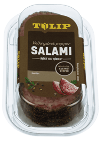 Tulip Dansk Peppersalami Skivet 125g