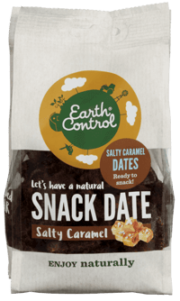 Earth Control Dadler med Salt Caramel 200g