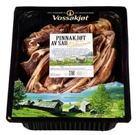 Pinnakjøt Eldhusrøykt av Sau Kutta Vossakjøt