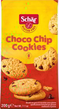 Choco Chip Cookies glutenfri 200g Schar
