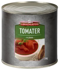 Tomater Flådde 2500g Kjøkkensjefens
