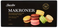 Makroner Franske 12stk 144g Jacobs Utvalgte