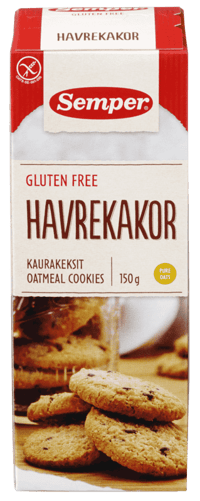 Semper Havre Cookies Glutenfri 6stk a 170g