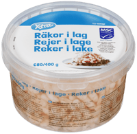 X-tra  Reker i Lake 400g
