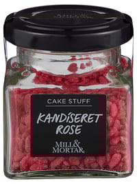 Rose Kandisert 40g Mill & Mortar
