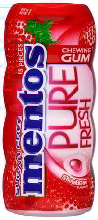 Mentos Gum Pure Fresh Strawberry 30g