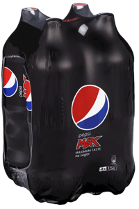 Pepsi Max 4stk x 1,5l, 6l
