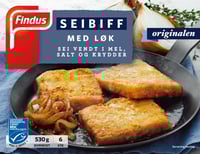 Seibiff m/Løk 530g Findus
