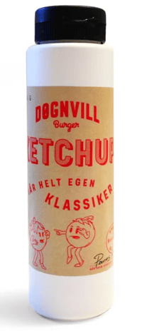 Døgnvill Ketchup 100g