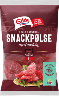 Gilde Rødvinspølse 120g