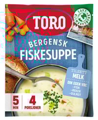 Fiskesuppe Bergensk 81g Toro