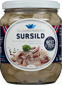 Sursild 580g Sildakongen
