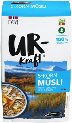 Müsli 5-korn 675g, Urkraft