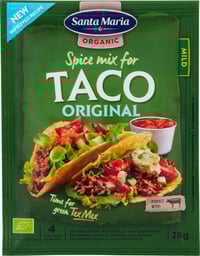Taco Spice Mix Original Organic 28g St.Maria