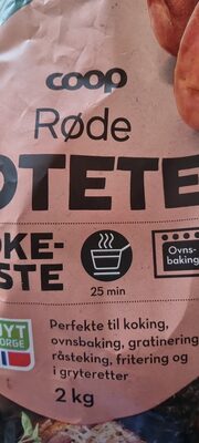 Røde kokefaste poteter