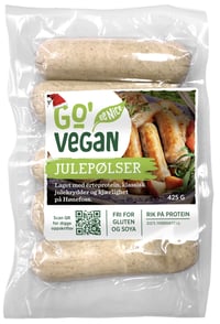 Julepølse Vegansk 425g Go'Vegan
