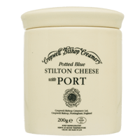 Stilton Cheese m/Port Krukke 200g Cropwell B