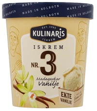 Kulinaris Iskrem Vanilje 0,5l