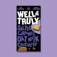 Havremelksjokolade Well&Truly Salted Caramel 90g