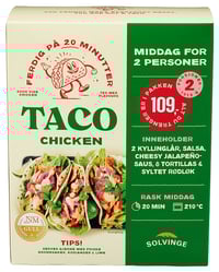 Taco Kit Chicken Til 2-3 Personer