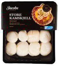 Kamskjell Msc Rå 200g Jacobs Utvalgte