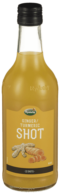 Rynkeby Ingefær og Gurkemeie Shot 0,5l