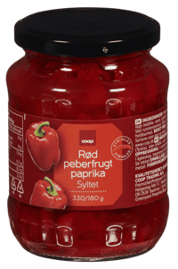 Coop Syltet Paprika 330g