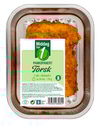 Torskefilet Pankopanert 175g Billig Middag