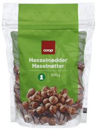 Coop Hasselnøttkjerner 200g