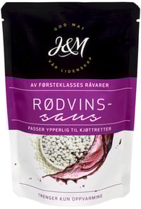 Rødvinsaus 220g J&m