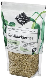 Solsikkekjerner Økologisk, 300 g