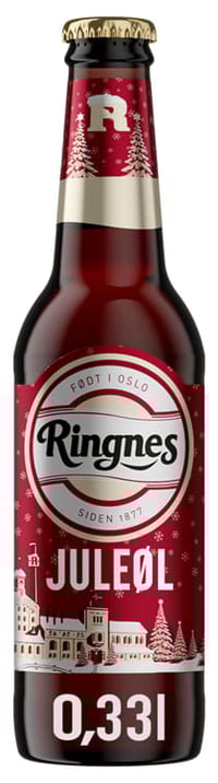 Ringnes Juleøl 0,33l flaske